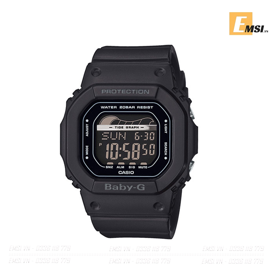 Đồng Hồ Nữ Casio Baby G BLX-560-1 Dây Nhựa Màu Đen - Emsi.vn