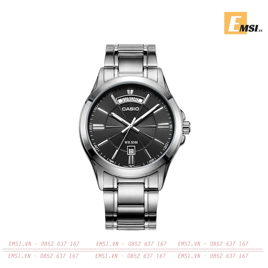 Đồng Hồ Nam Casio MTP-1381D-1AVDF Chính Hãng - Emsi.vn - Size 40