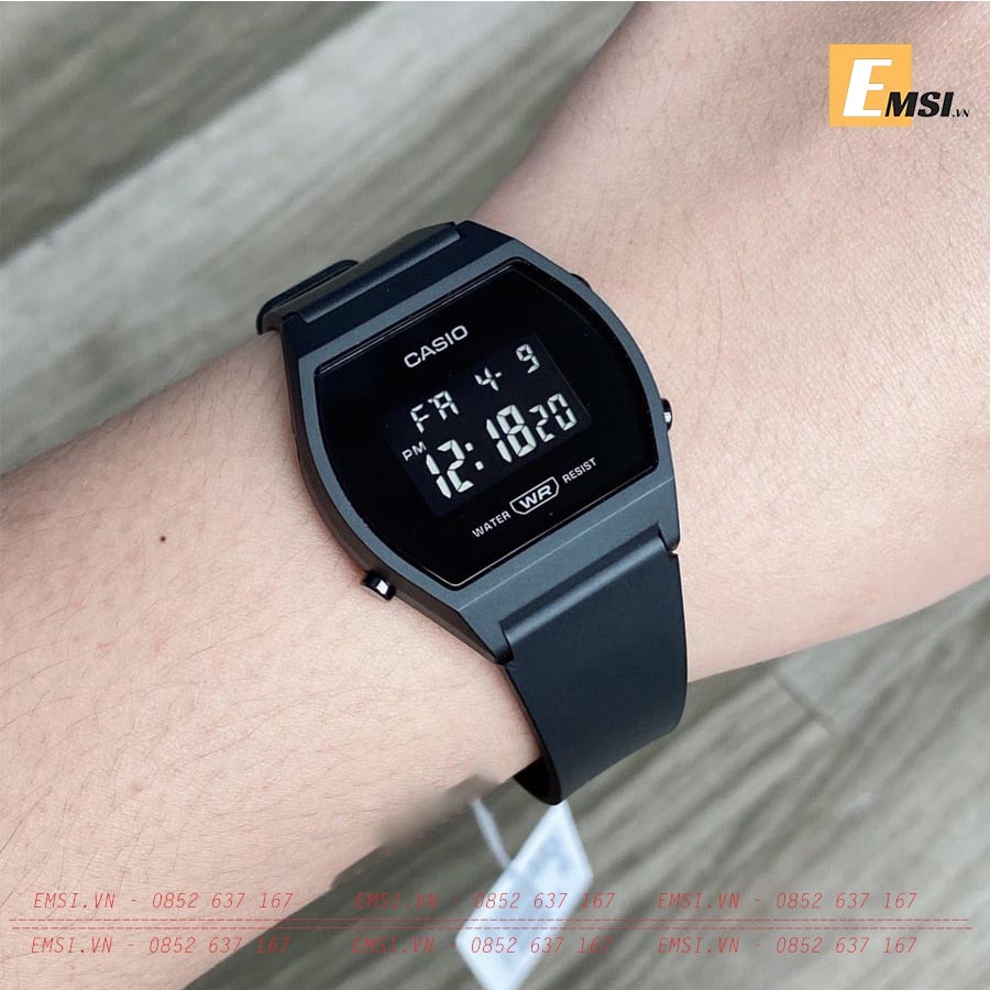 Casio LW-204-1ADF - Đồng Hồ Nữ - Điện Tử - Kính Nhựa - Size Mặt 35mm - Chính Hãng - Emsi.vn
