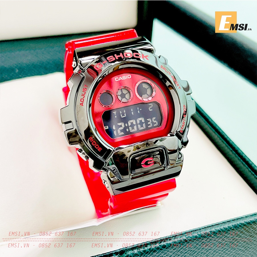 G-Shock GM-6900B-4DR - Đồng Hồ Nam - Điện Tử - Size Mặt 48.7mm - Kính Khoáng - Bảo Hành 5 Năm
