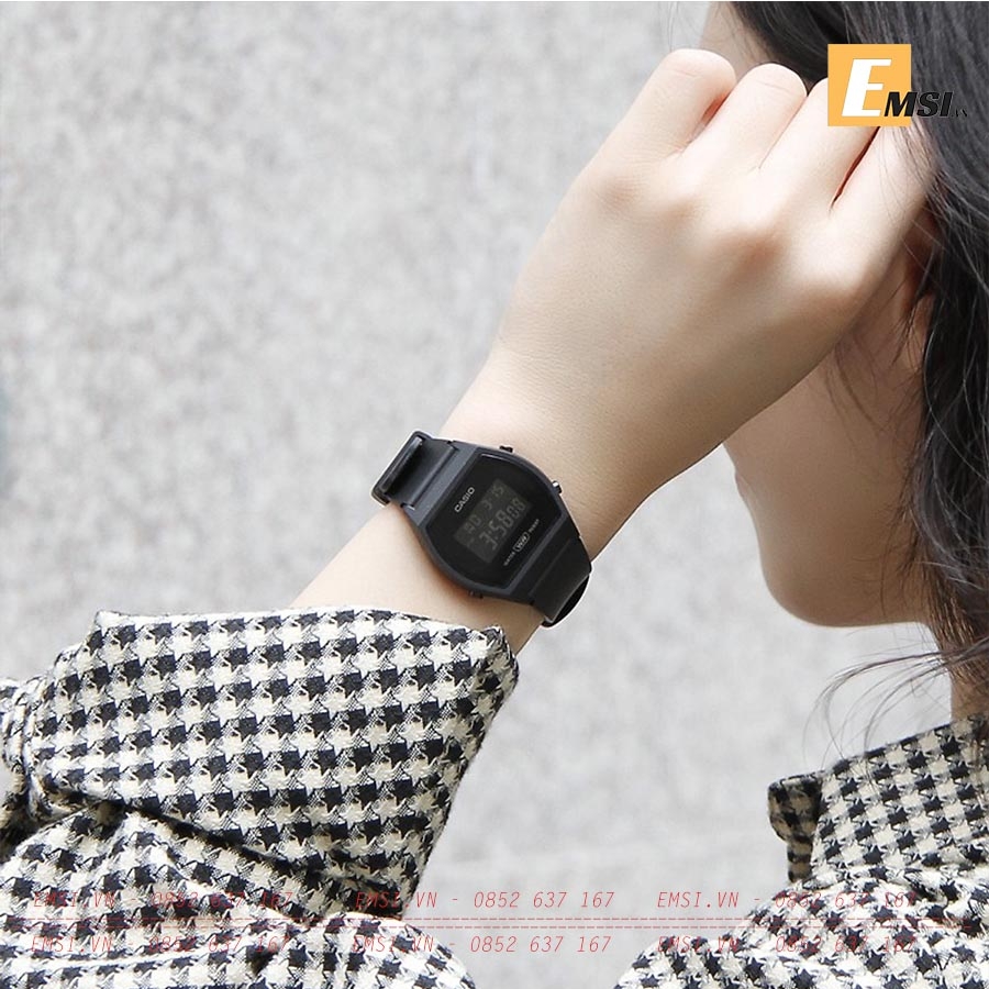 Casio LW-204-1ADF - Đồng Hồ Nữ - Điện Tử - Kính Nhựa - Size Mặt 35mm - Chính Hãng - Emsi.vn