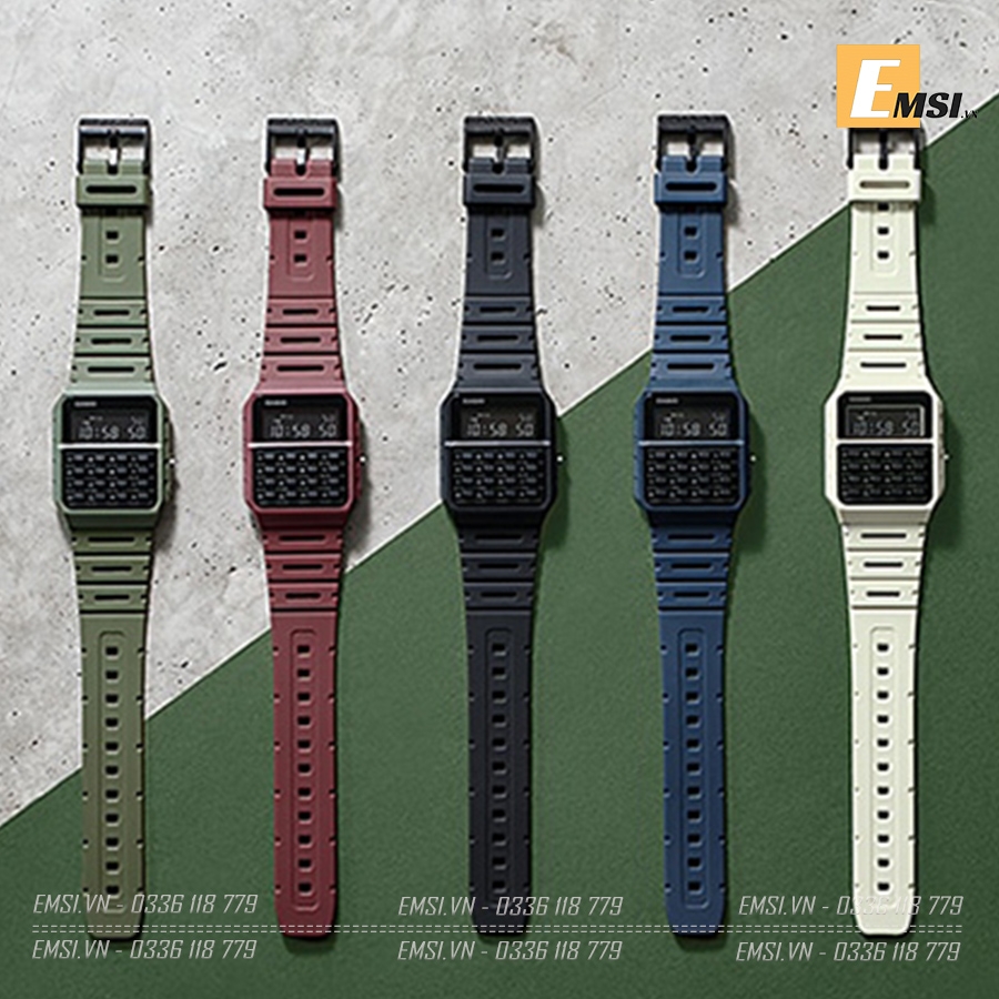 Đồng Hồ Casio Điện Tử CA-53WF-3BDF - Pin 5 Năm
