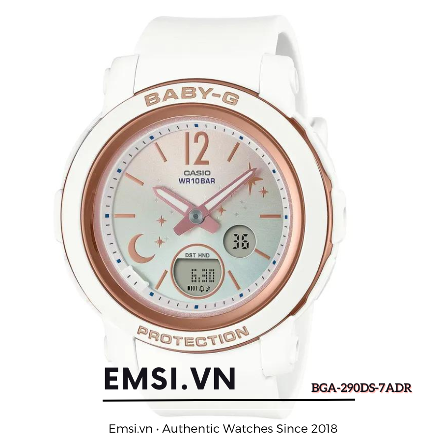 Đồng Hồ Casio - Nữ BGA-290DS-7ADR Size 41.5mm