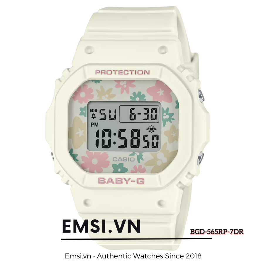 Đồng Hồ Casio - Nữ BGD-565RP-7DR Size 42.1 × 37.9 mm
