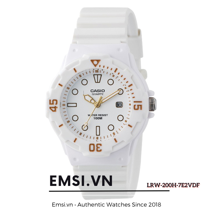 Casio LRW-200H-7E2VDF - Đồng Hồ Trẻ Em - Pin / Quartz - Kính Nhựa - Size Mặt 34mm - Bảo Hành 5 Năm - Chính Hãng