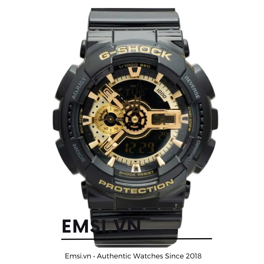G-SHOCK GA-110GB-1ADR - Kính khoáng - Đồng hồ nam - Điện tử - Size mặt 51mm - Bảo Hành 5 Năm - Chính Hãng - Emsi.vn