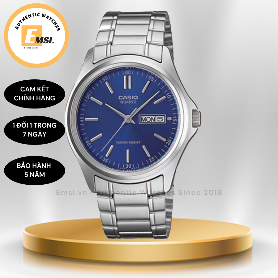 Đồng Hồ Nam Lịch Lãm CASIO MTP-1239D-2A