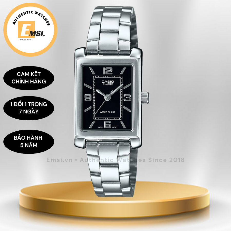 Đồng Hồ Nữ Chính Hãng CASIO LTP-1234DD-1A