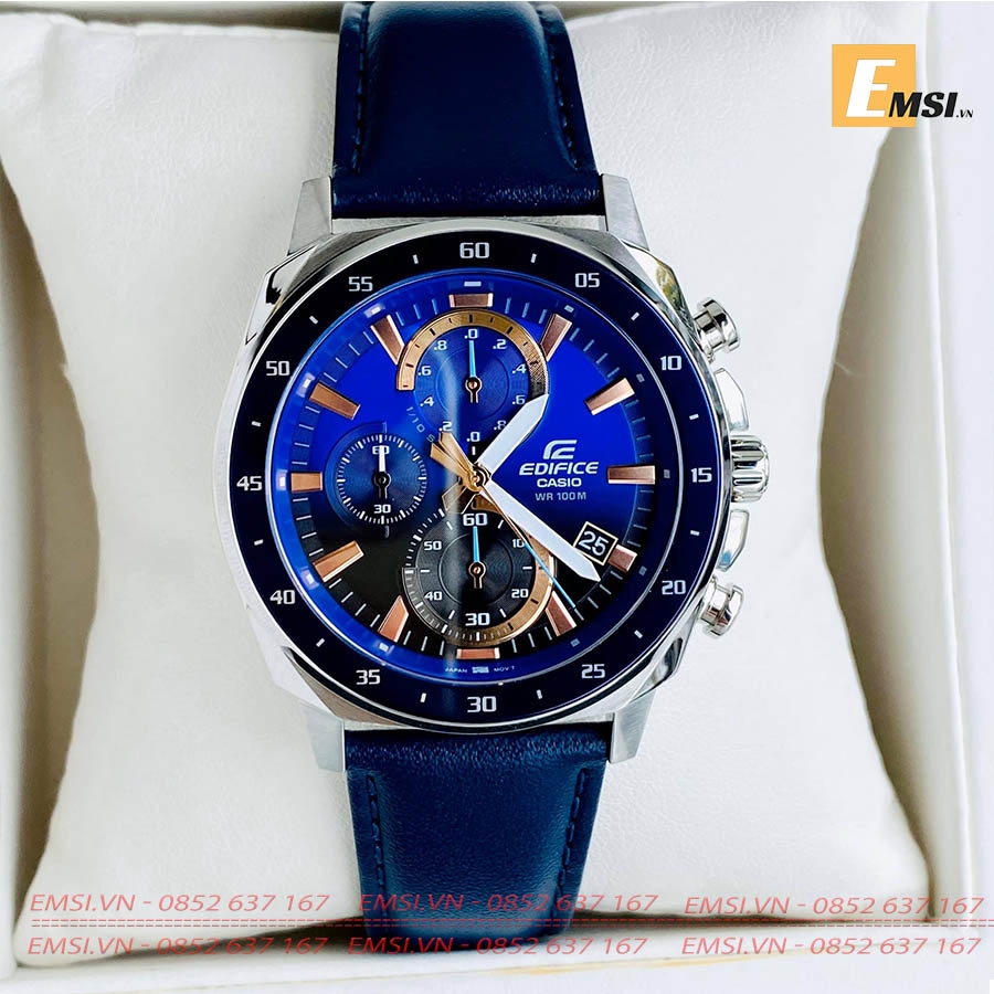 Đồng Hồ Casio Edifice EFV-600L-2AV | Chống Nước WR100M | Đồng Hồ Casio 43.8mm