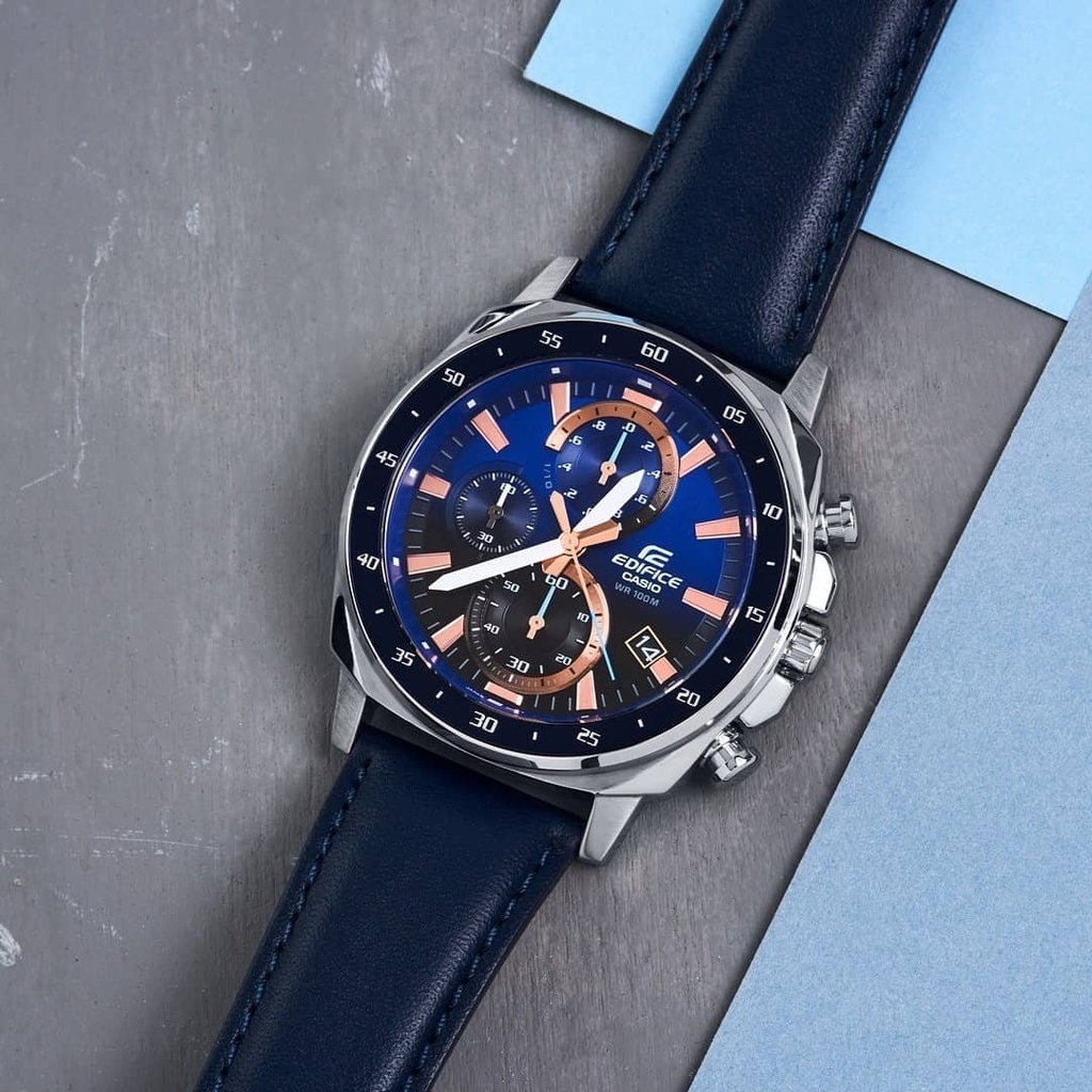 Đồng Hồ Casio Edifice EFV-600L-2AV | Chống Nước WR100M | Đồng Hồ Casio 43.8mm