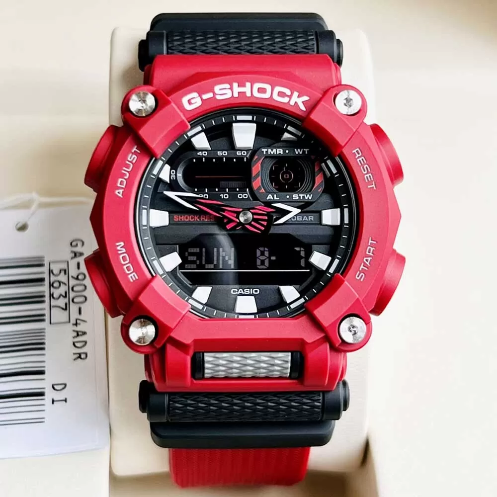 G-Shock GA-900-4ADR - Đồng Hồ Nam - Điện Tử - Kính Khoáng - Size Mặt 49.5mm - Bảo Hành 5 Năm - Chính Hãng