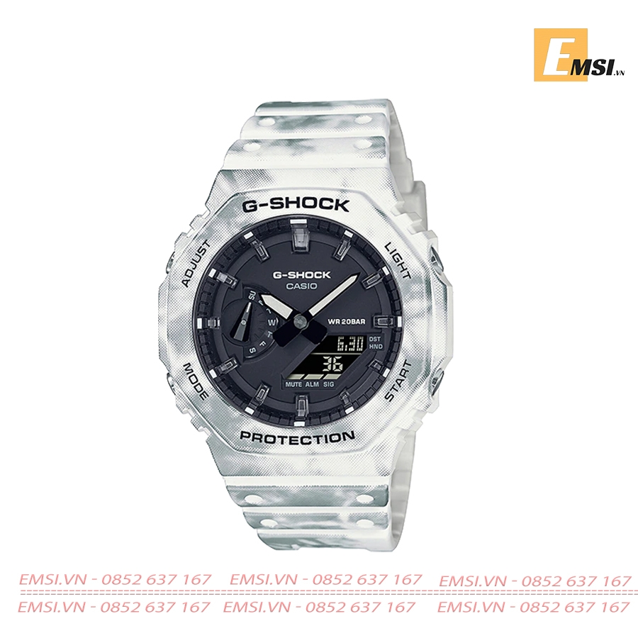 G-Shock GAE-2100GC-7ADR - Đồng Hồ Nam - Điện Tử - Kính Khoáng - Size Mặt 45.4mm - Bảo Hành 5 Năm - Chính Hãng - Emsi.vn