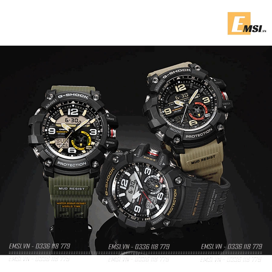 G-Shock GG-1000-1A - Đồng Hồ Nam - Điện Tử - Size Mặt 55mm - Kính Khoáng - Dây Nhựa - Bảo Hành 5 Năm