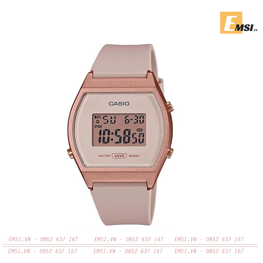 Casio LW-204-4ADF - Đồng hồ nữ - Điện tử - Size mặt 35mm - Kính nhựa - Bảo Hành 5 Năm - Chính Hãng