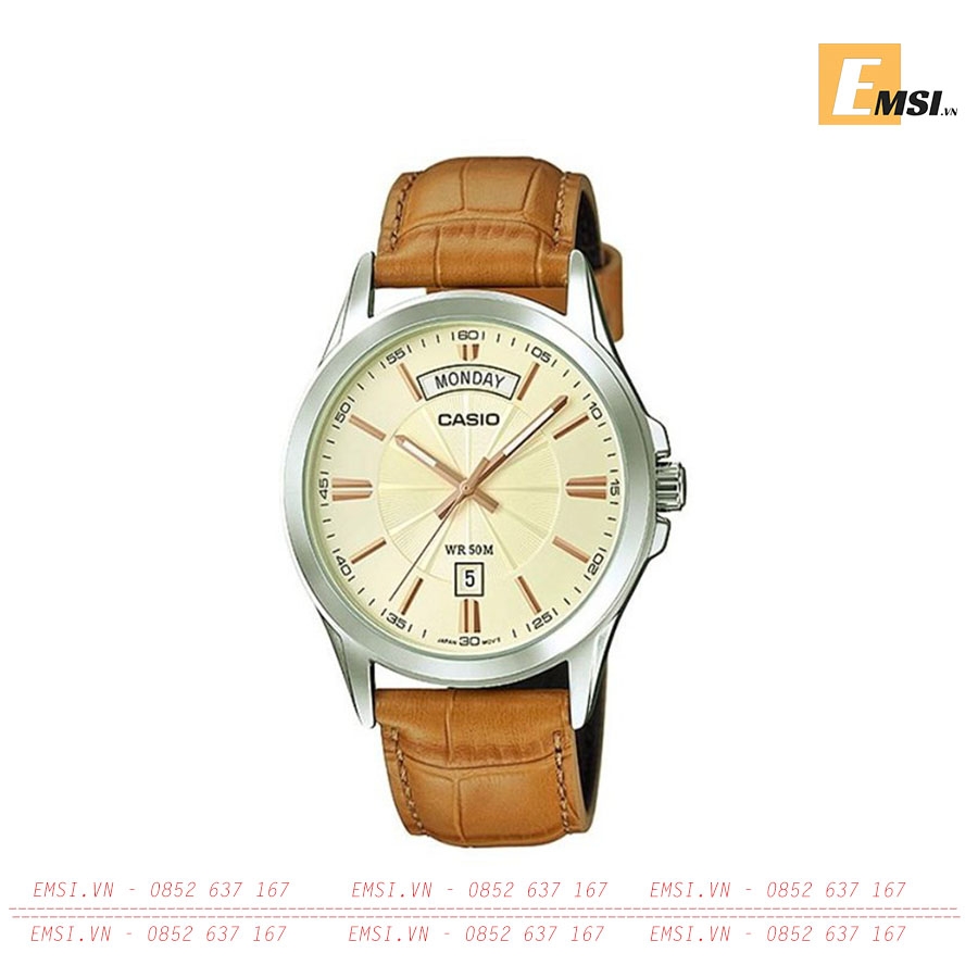Casio MTP-1381L-9AVDF - Đồng Hồ Nam - Pin / Quartz - Size Mặt 40mm - Bảo Hành 5 Năm - Chính Hãng