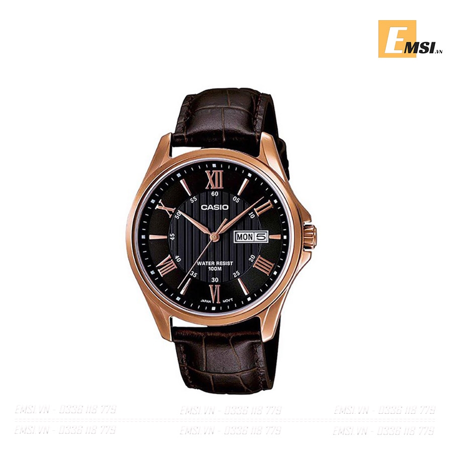 Casio MTP-1384L-1AVDF - Đồng hồ nam - Kính khoáng - Pin / Quartz - Size mặt 41mm - Bảo Hành 5 Năm - Chính Hãng - Emsi.vn