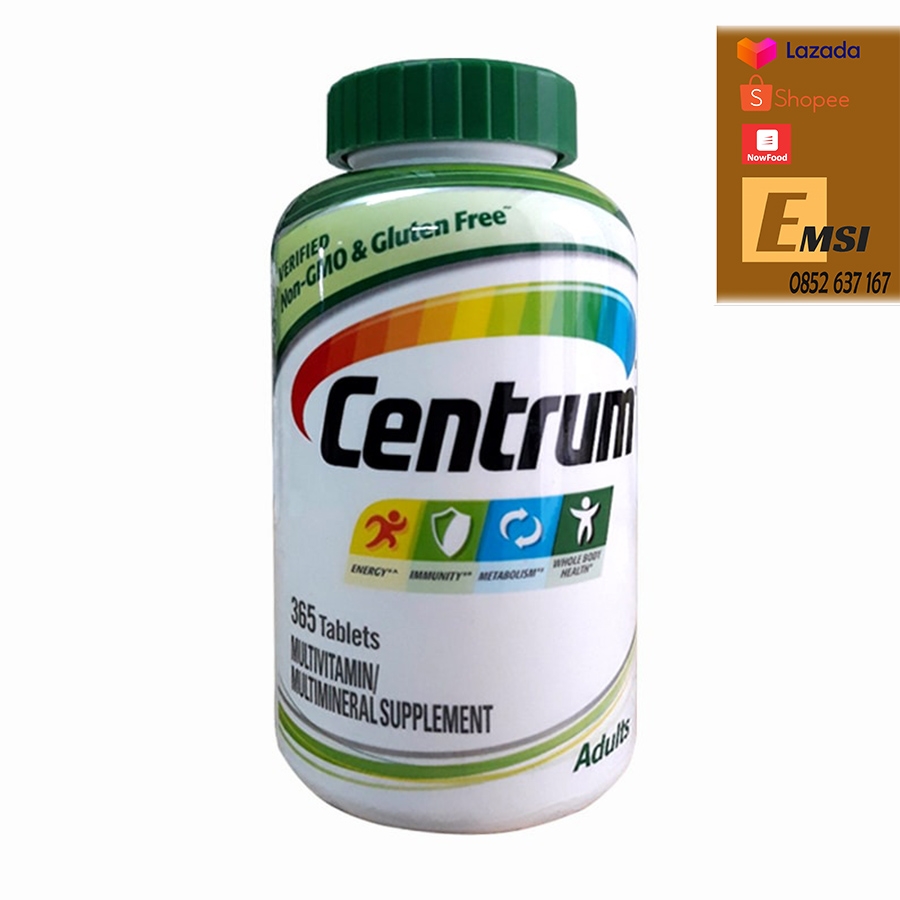 Centrum multivitamin của Mỹ - Vitamin