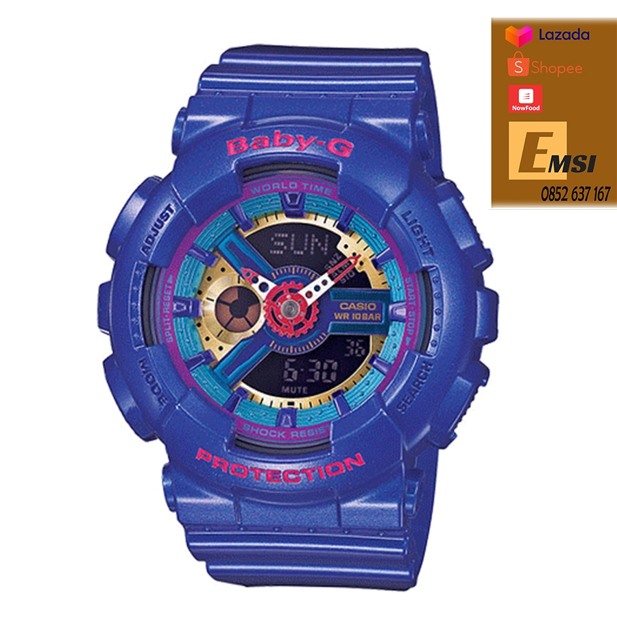 Đồng hồ Casio Baby-G Nữ BA-112-2A - Mới
