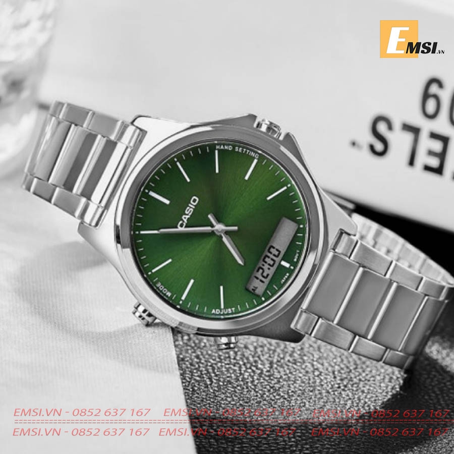 Casio MTP-VC01D-3EUDF - Đồng Hồ Nam - Pin/Quartz - Size Mặt 41.6mm - Kính Khoáng EMSI.VN