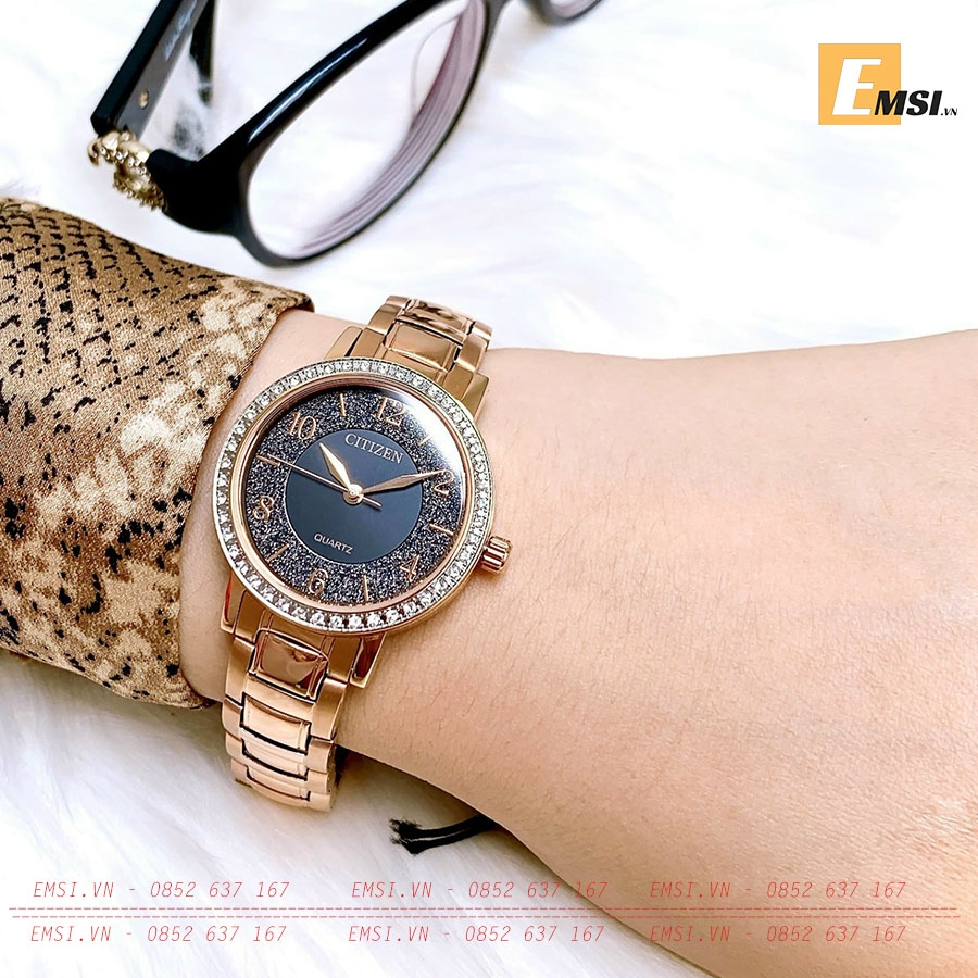 Citizen EL3048-53E – Nữ – Quartz (Pin) – Dây Kim Loại - Emsi.vn