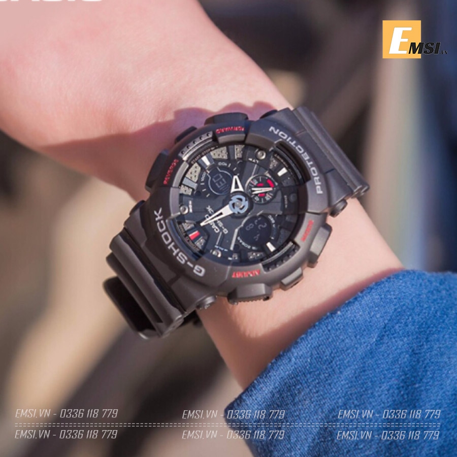 Đồng hồ Nam G-Shock GA-120-1ADR