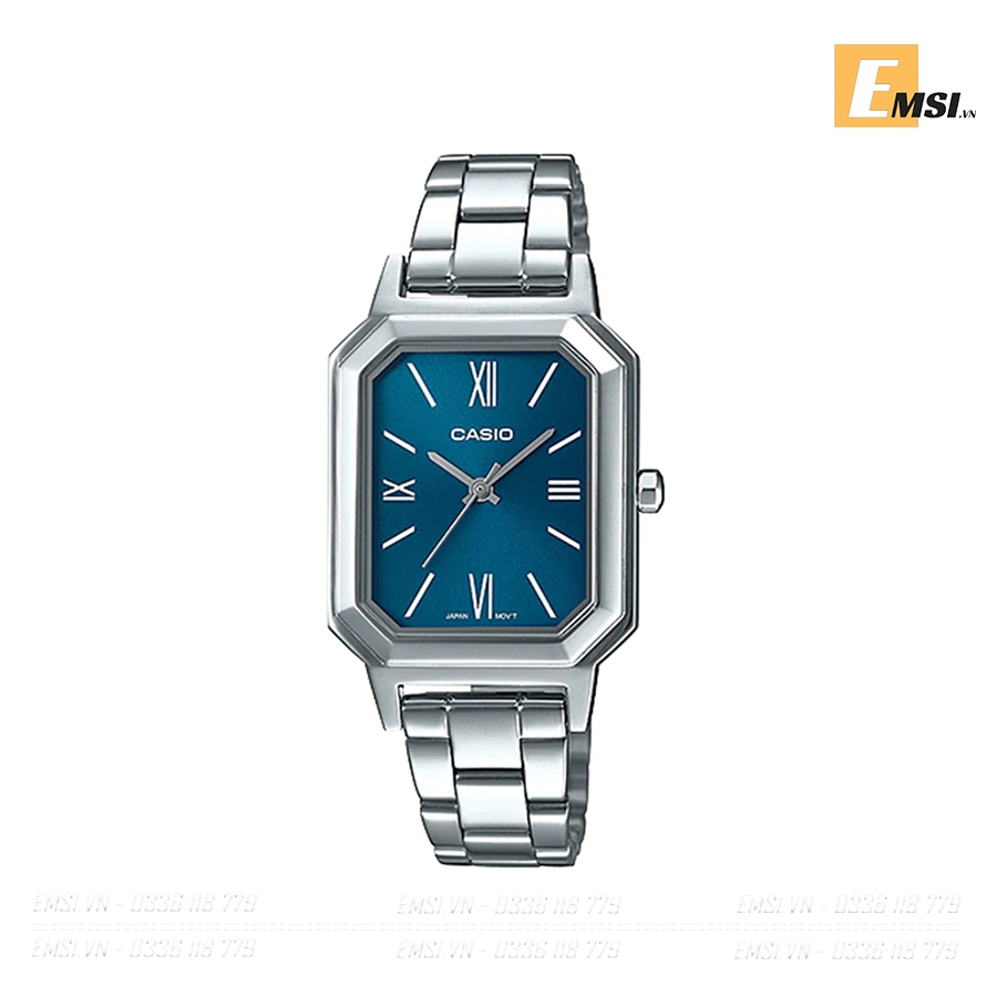 Đồng Hồ Casio  LTP-E168D-2BDF Dây Kim Loại - | Lịch lãm | Chính Hãng - UNISEX