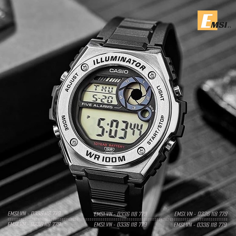 MWD-100H-9AV | Kỹ thuật số | Trẻ trung | Đồng hồ | CASIO