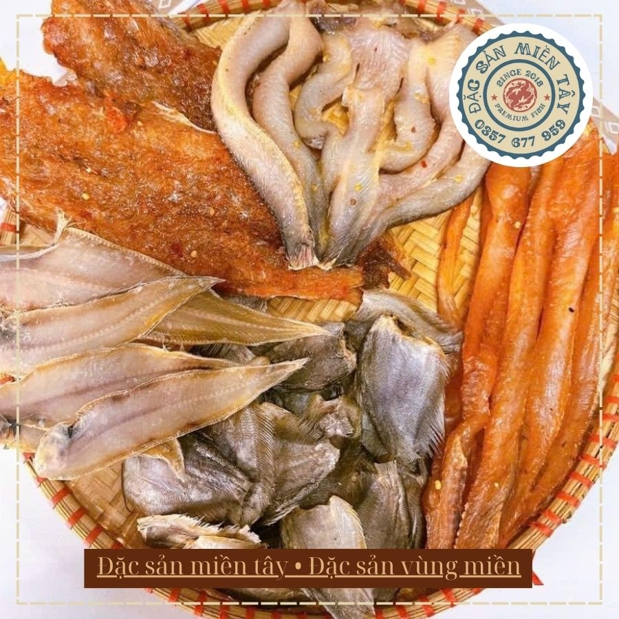 Đặc sản: Khô cá Lóc xẻ nhỏ mềm ngon (500gram)