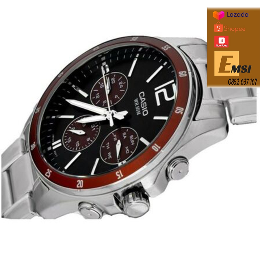 Casio MTP-1374D-5AVDF - Đồng Hồ Nam - Pin / Quartz - Kính Khoáng - Size Mặt 43.5mm - Bảo Hành 5 Năm - Chính Hãng