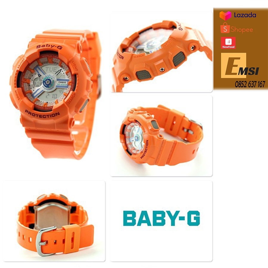 Đồng Hồ Nữ Casio Baby G BA-110SN-4ADR