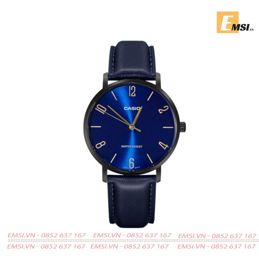 Casio MTP-VT01BL-2BUDF - Đồng Hồ Nam - Pin / Quartz - Kính Khoáng - Size Mặt 40mm - Bảo Hành 5 Năm - Chính Hãng