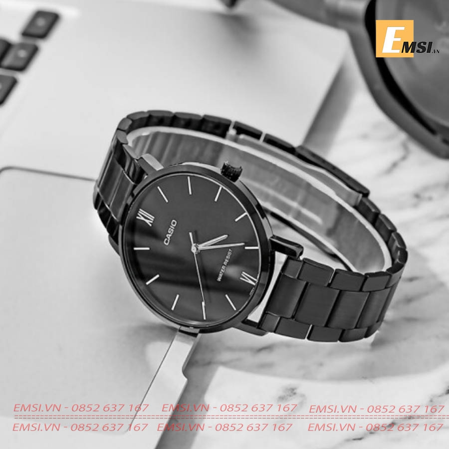 Casio MTP-VT01B-1BUDF - Đồng Hồ Nam - Pin / Quartz - Kính Khoáng - Size Mặt 40mm - Bảo Hành 5 Năm - Chính Hãng