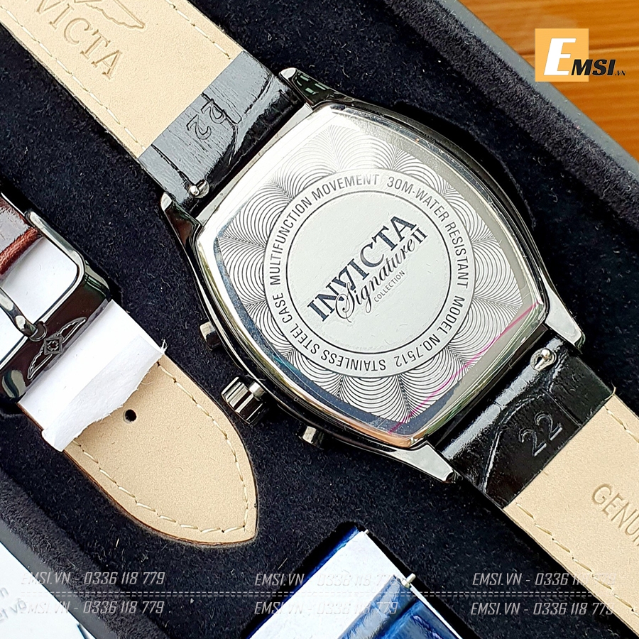 Đồng Hồ Invicta Chính Hãng Nam 7512 Signature Multi-Function Silver Dial Men’s Watch