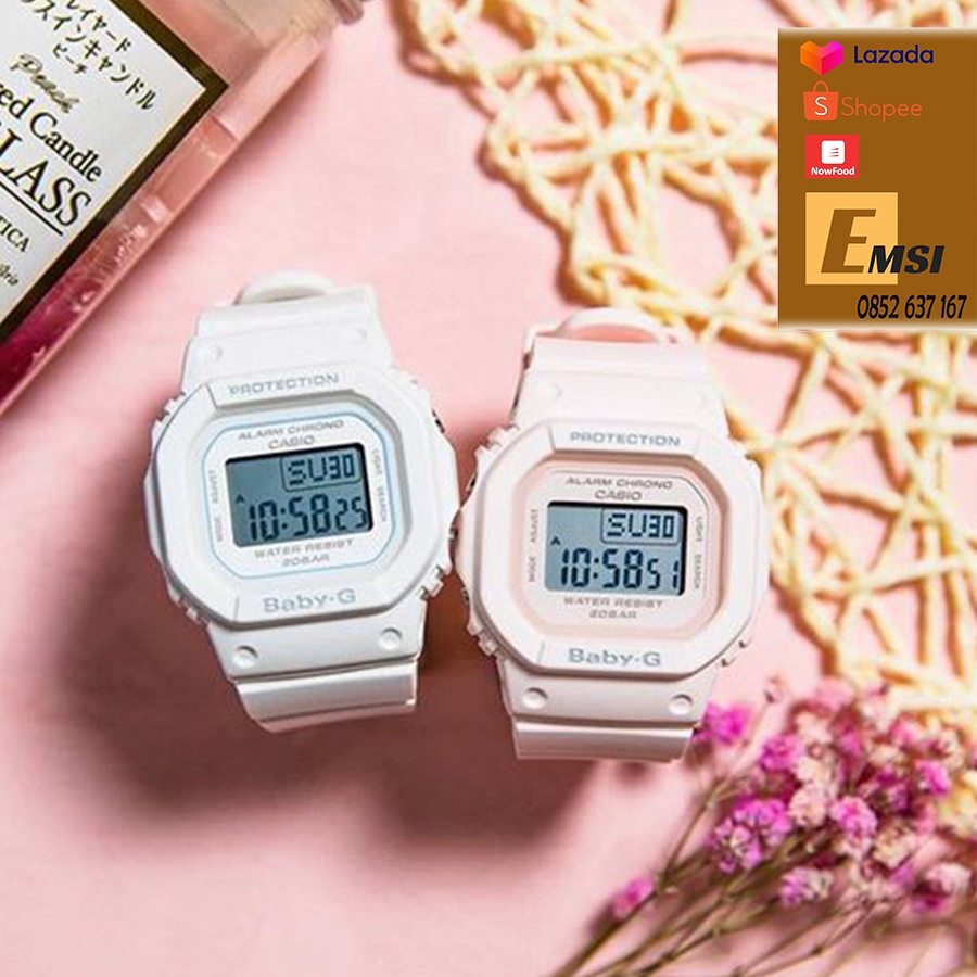 Đồng hồ Casio Baby-G Nữ - BGD-560-4D (hồng bánh bèo)