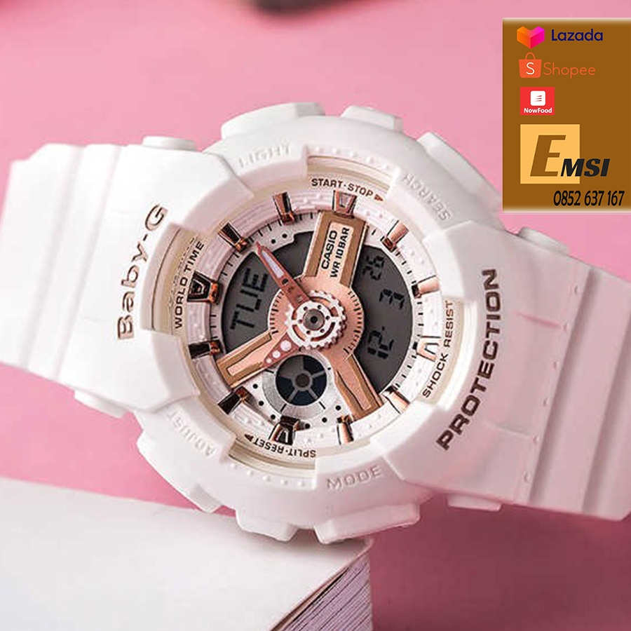 Đồng hồ Casio Baby-G Nữ BA-110RG-7A