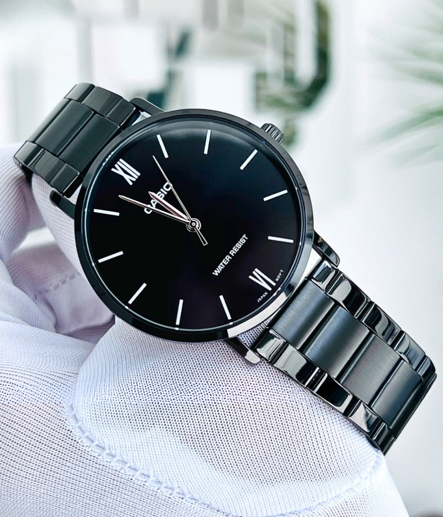 Casio MTP-VT01B-1BUDF - Đồng Hồ Nam - Pin / Quartz - Kính Khoáng - Size Mặt 40mm - Bảo Hành 5 Năm - Chính Hãng