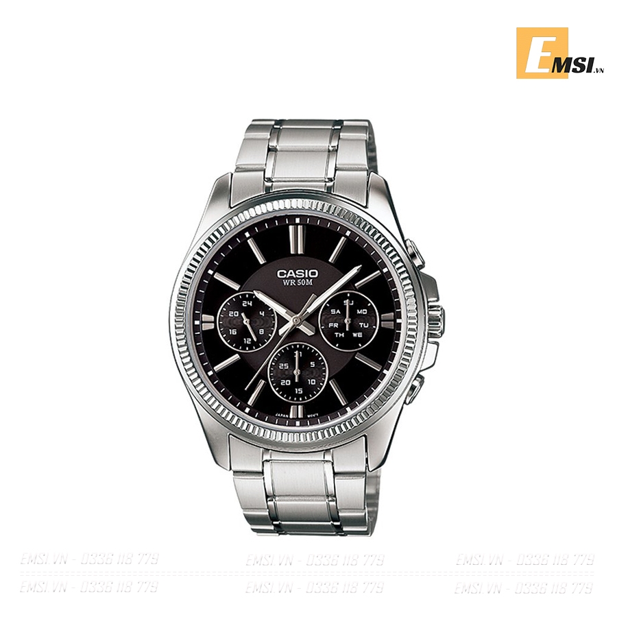 Casio MTP-1375D-1AVDF - Đồng Hồ Nam - Pin / Quartz - Kính Khoáng - Size Mặt 42mm - Bảo Hành 5 Năm - Chính Hãng