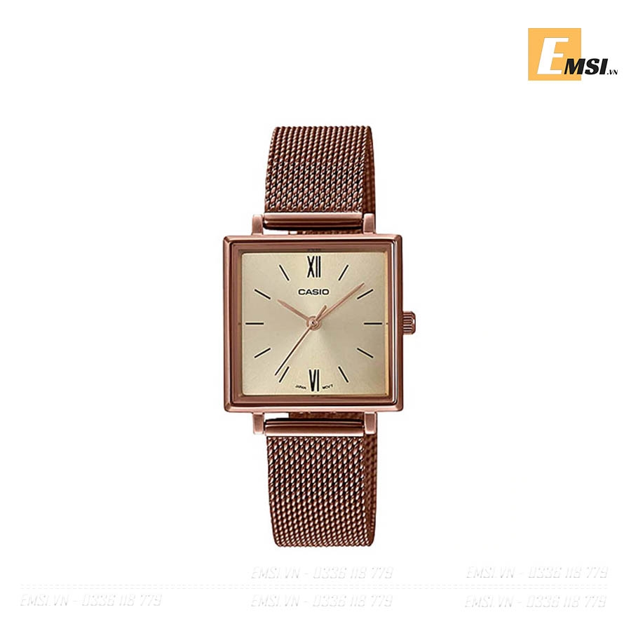 Casio LTP-E155MR-9BDF - Đồng Hồ Nữ - Pin / Quartz - Kính Khoáng - Size Mặt 25mm - Bảo Hành 5 Năm - Chính Hãng