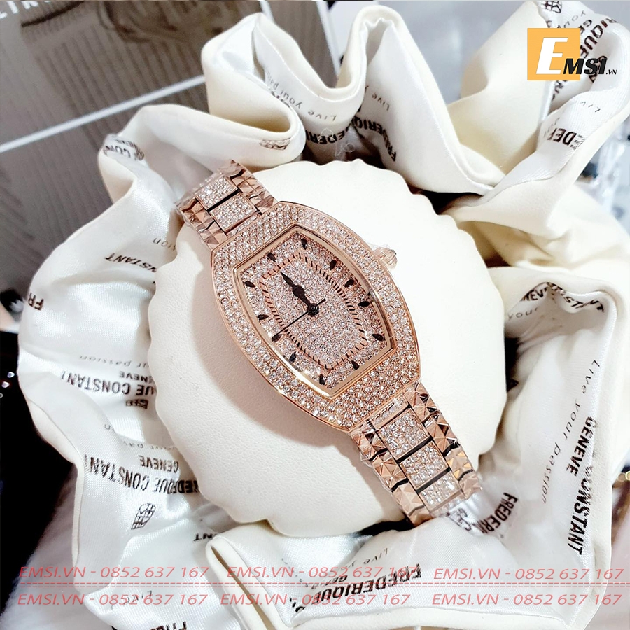 Đồng Hồ Davena Nữ Chính Hãng Crystal Swarovski Ladies Watch - Emsi.vn