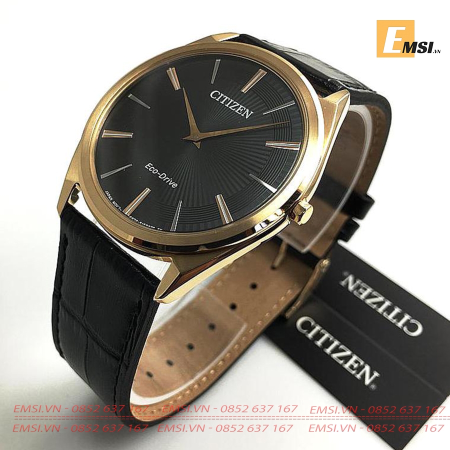 Citizen AR3073-06E - Đồng Hồ Nam - Eco Drive - Kính Sapphire - Size Mặt 38mm - Bảo Hành 5 Năm - Chính Hãng - EMSI.VN