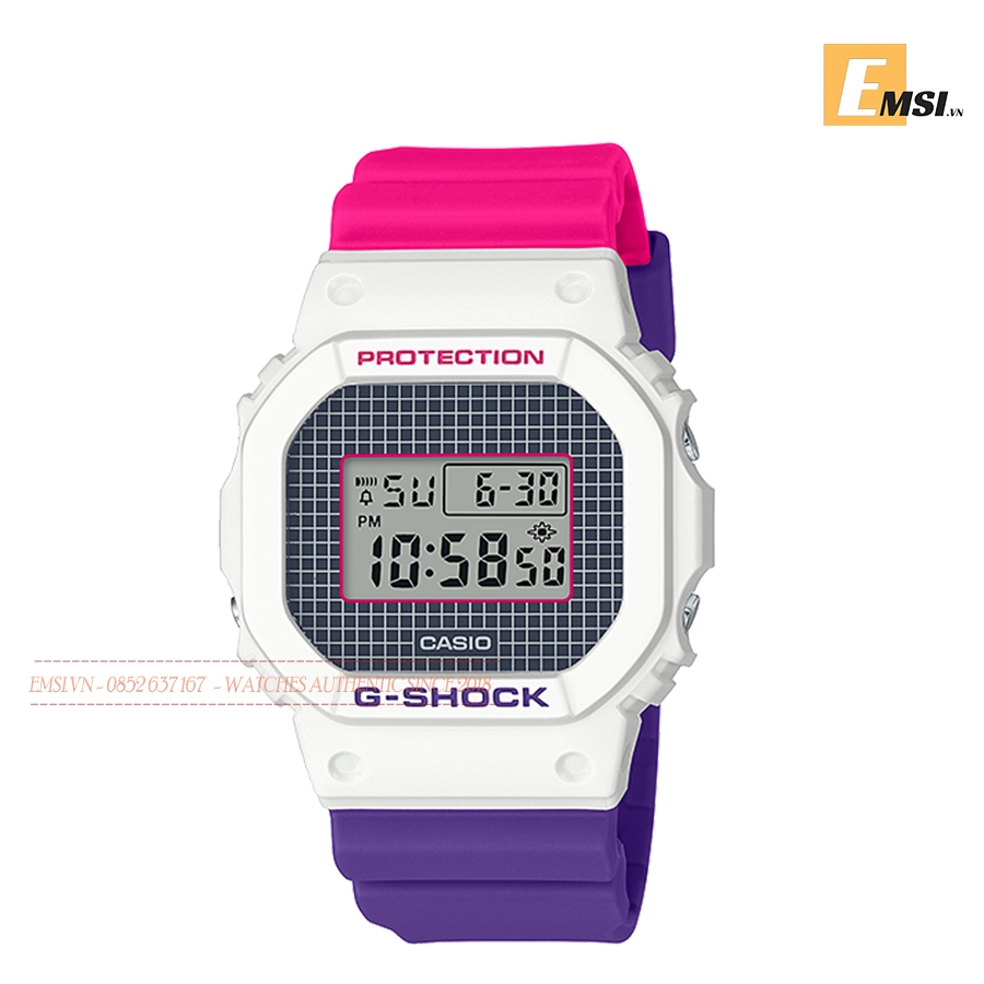 Đồng Hồ Casio G Shock DW-5600THB-7 - Nam - Dây Nhựa - Chống Nước 200m - Emsi.vn