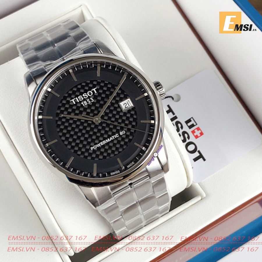 Tissot T086.407.11.201.02 - Đồng Hồ Nam - Cơ - Automatic - Kính Sapphire - Size Mặt 41mm - Bảo Hành 5 Năm - Chính Hãng - Emsi.vn