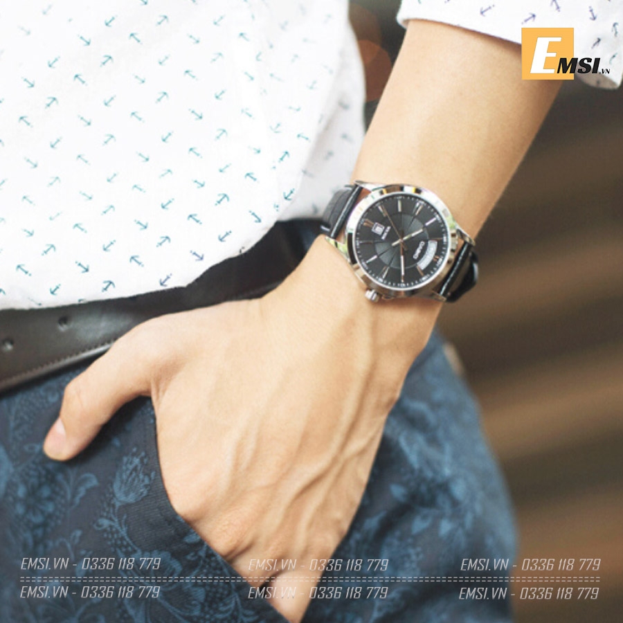 Casio MTP-1381L-1AVDF - Đồng Hồ Nam - Pin / Quartz - Kính Khoáng - Size Mặt 40mm - Bảo Hành 5 Năm - Chính Hãng