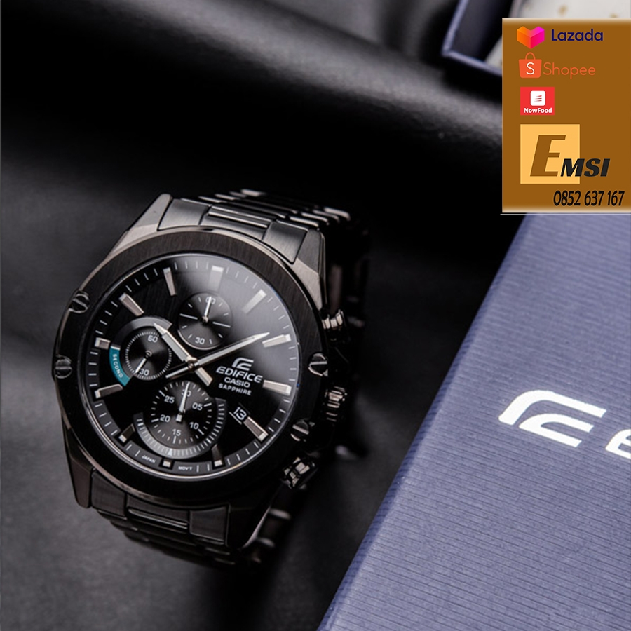Casio EFR-S567DC-1A - Đồng Hồ Nam - Điện Tử - Size Mặt 45.4mm - Kính Sapphire - Dây Kim Loại - Chống Nước 10ATM - Bảo Hành 5 Năm