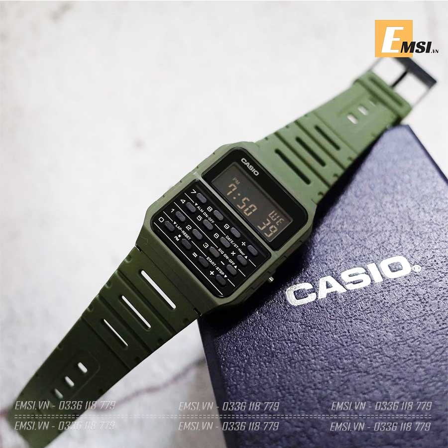 Đồng Hồ Casio Điện Tử CA-53WF-3BDF - Pin 5 Năm