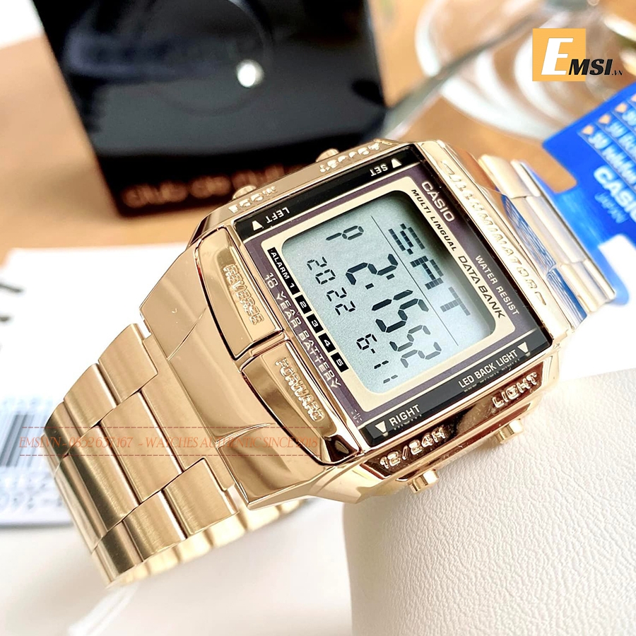 Casio DB-360G-9ADF - Đồng Hồ Nam - Điện Tử - Kính Nhựa - Size Mặt 38mm - Bảo Hành 5 Năm - Chính Hãng