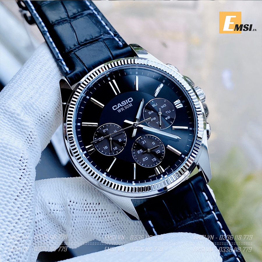 Casio MTP-1375L-1AVDF - Đồng Hồ Nam - Pin / Quartz - Kính Khoáng - Size Mặt 42mm - Bảo Hành 5 Năm - Chính Hãng