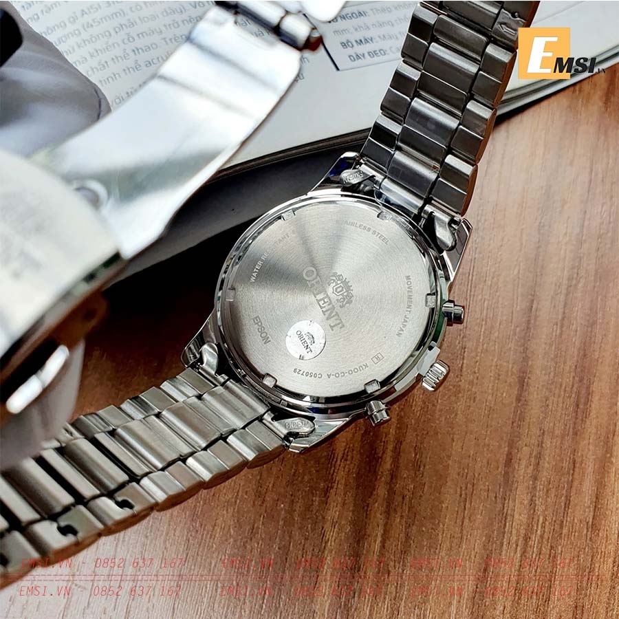 Orient FKU00003W0 - Đồng Hồ Nam - Pin / Quartz - Kính Khoáng - Size Mặt 41mm EMSI.VN