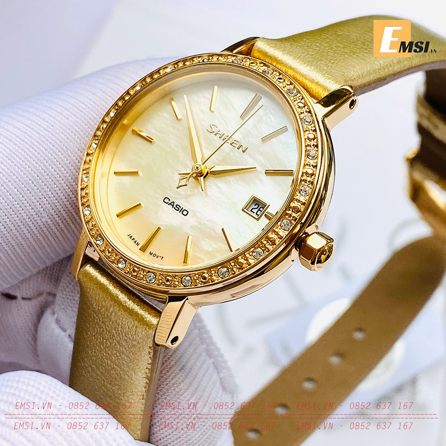 Đồng hồ CASIO SHEEN SHE-4060GL-9A -EMSI.VN