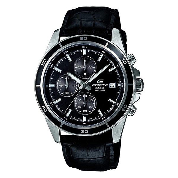 EFR-526L-1AVUDF | Đồng Hồ Casio | Đồng Hồ 43.8mm - Edifice | Nam | Dây Da - Chính Hãng